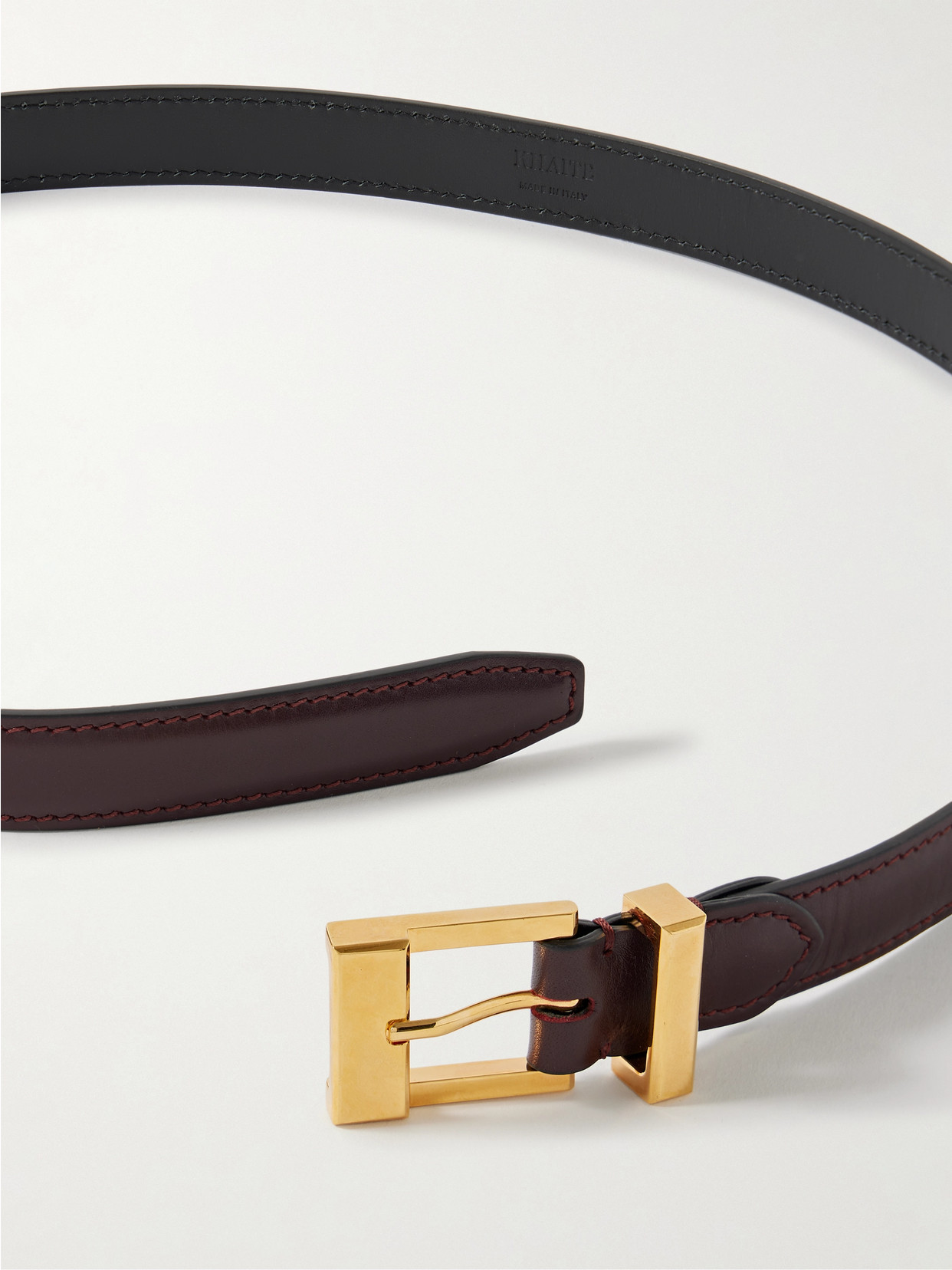Khaite Manhattan Leather Belt