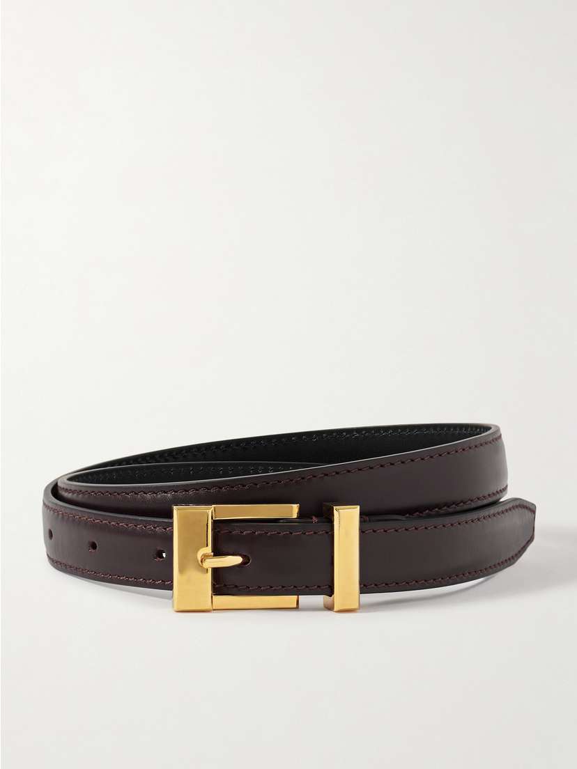 Khaite Manhattan Leather Belt