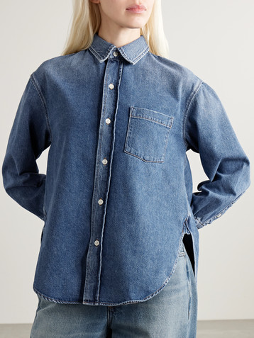 Citizens Of Humanity + Argent Harris denim shirt