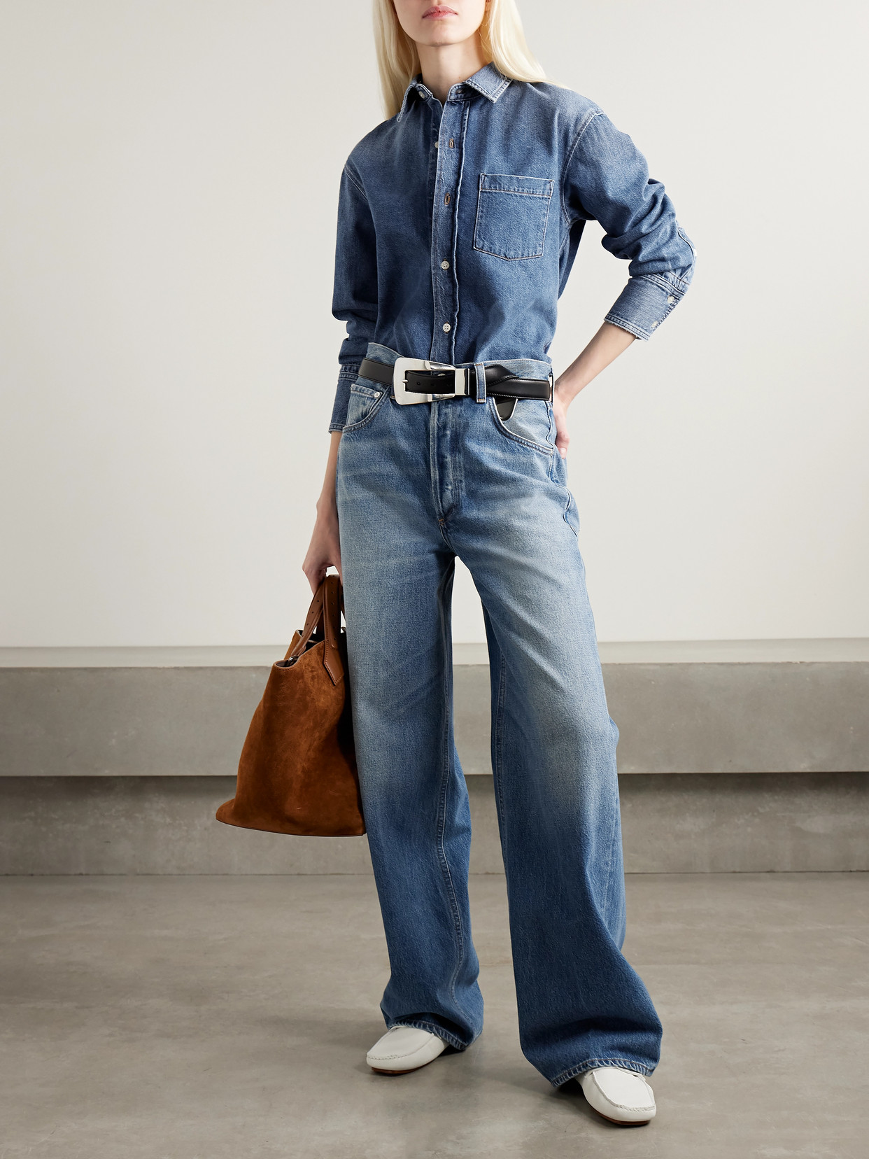 Citizens Of Humanity + Argent Harris Denim Shirt