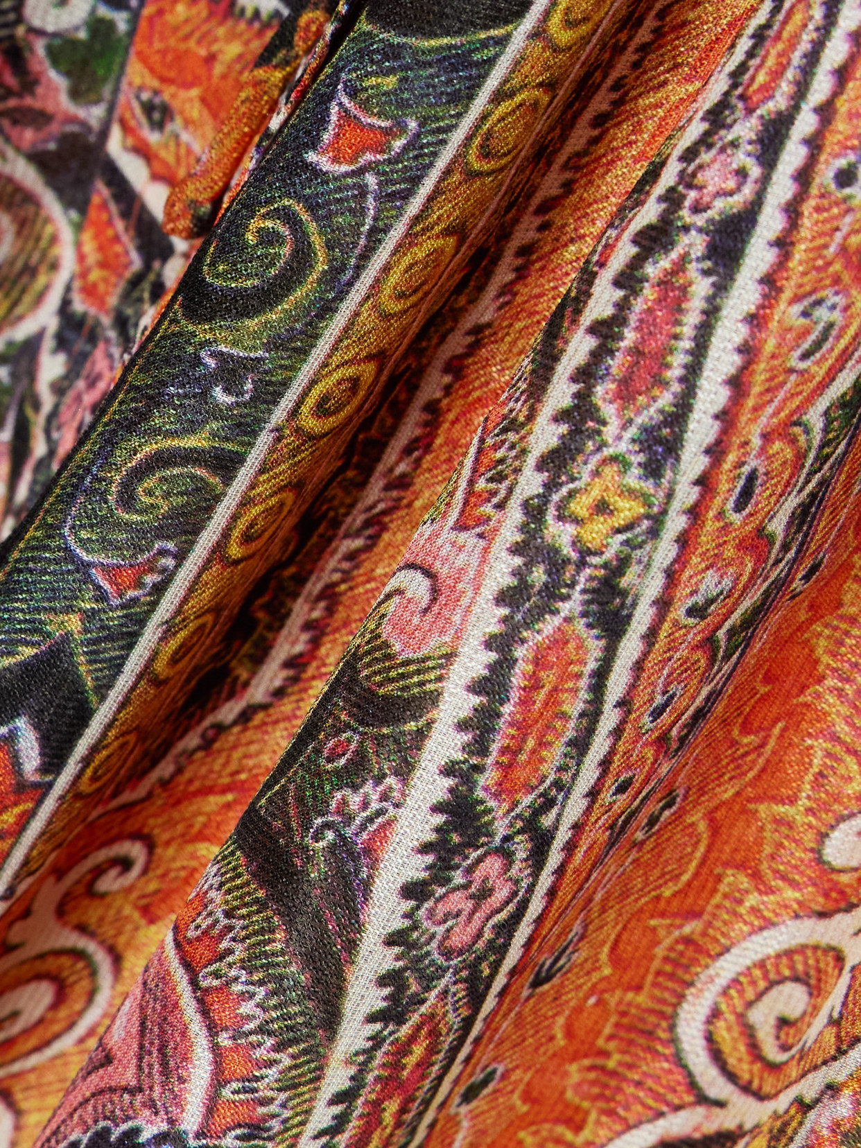Shop Isabel Marant Milnea Tiered Printed Silk-voile Mini Dress