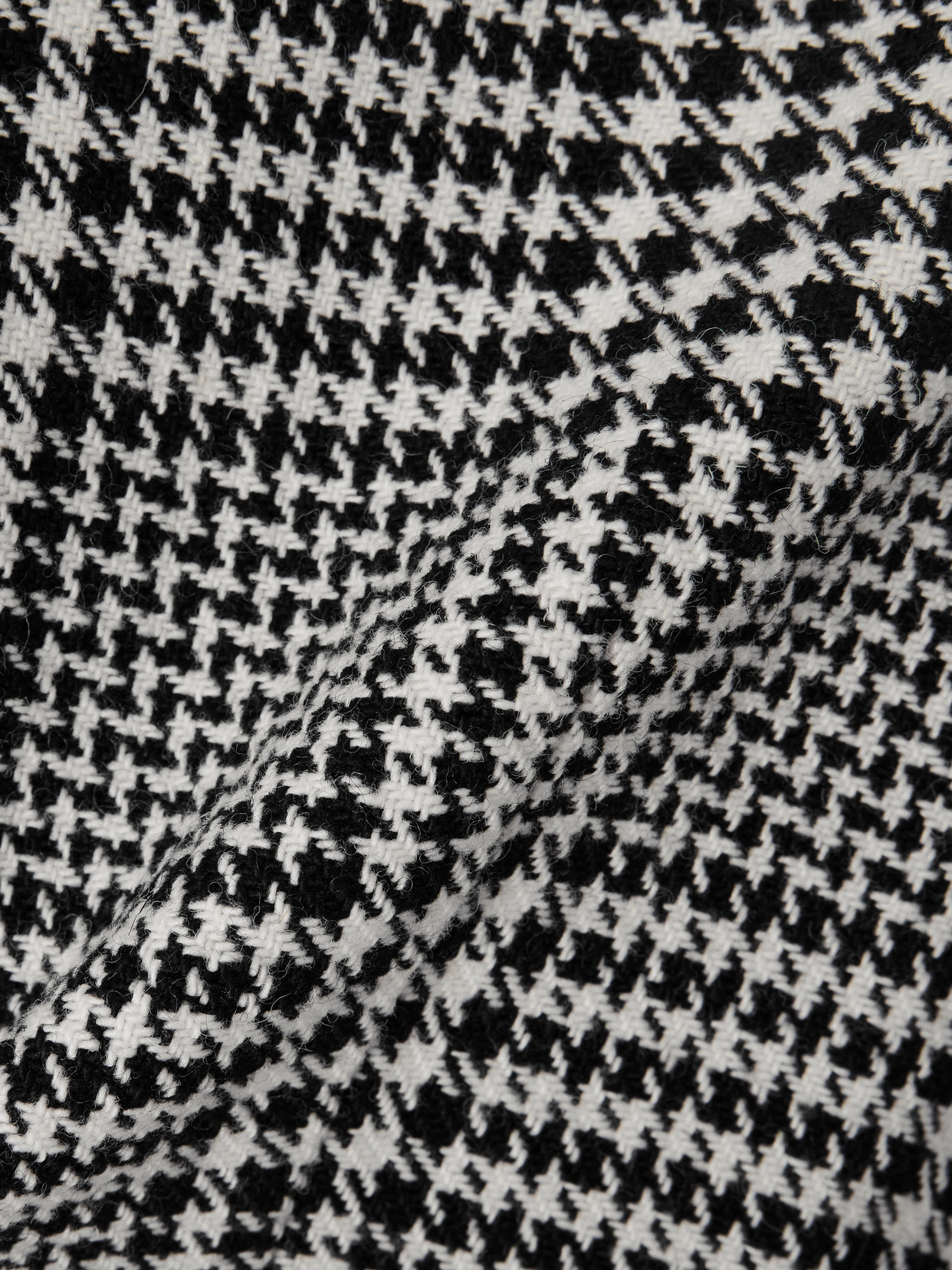 Crystal-Embellished Houndstooth Jacket