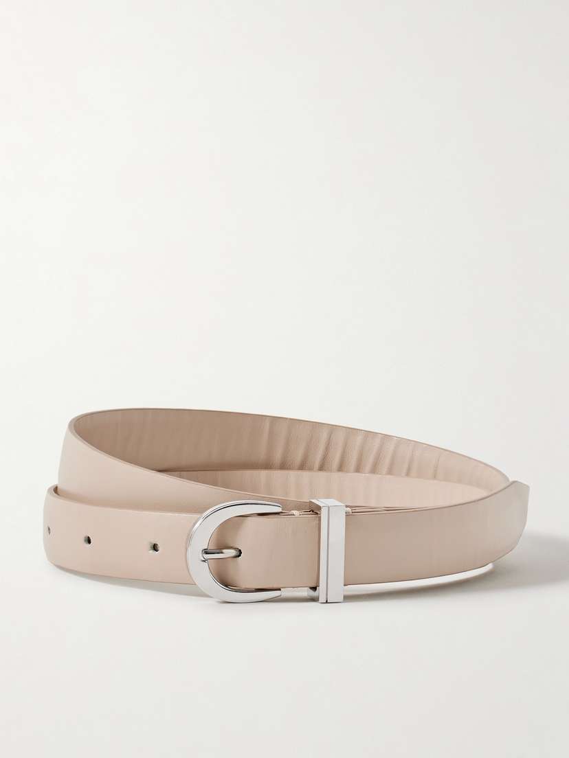 Khaite — Luna leather belt