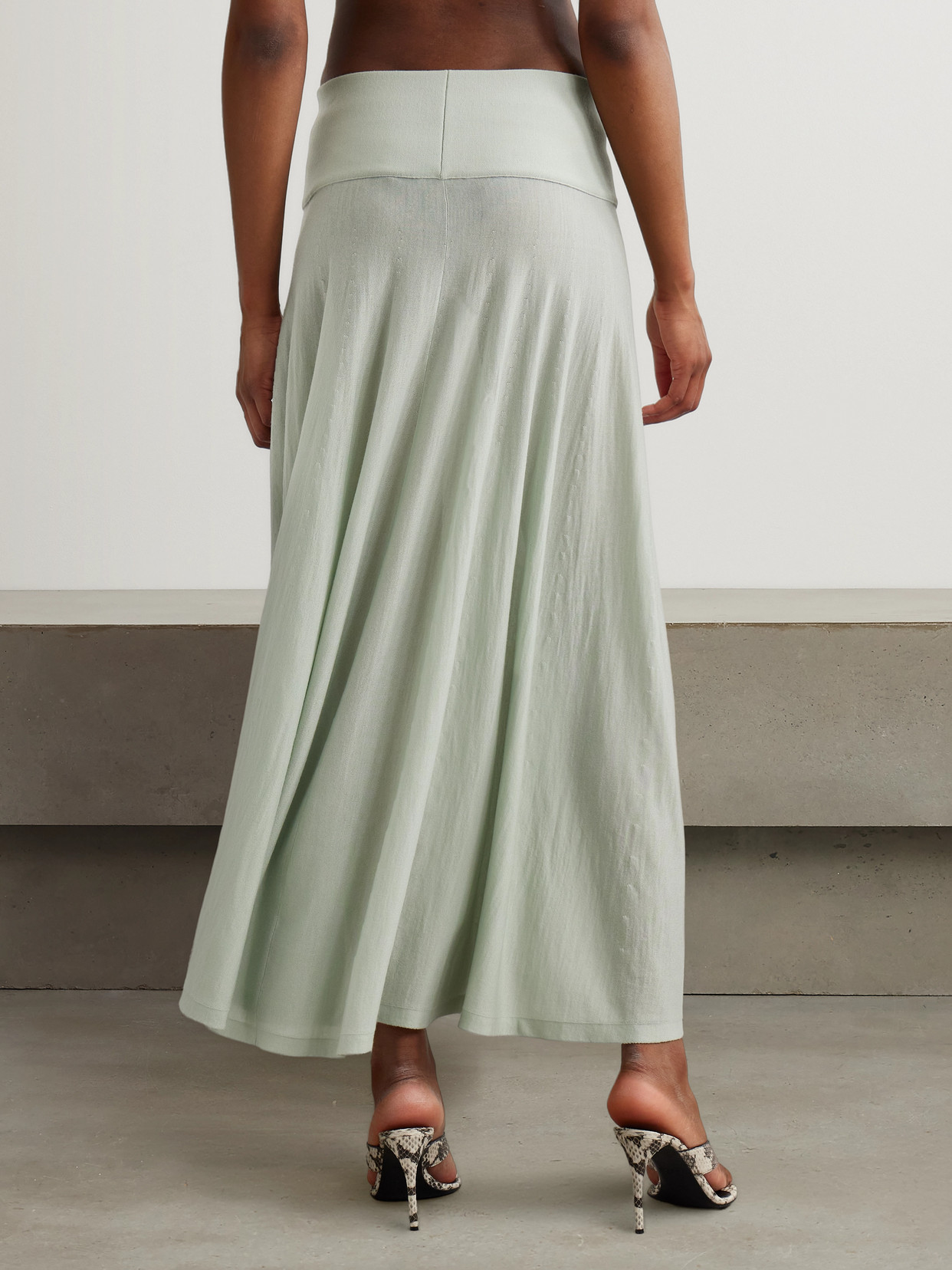 Alaïa - Wool-Blend Maxi