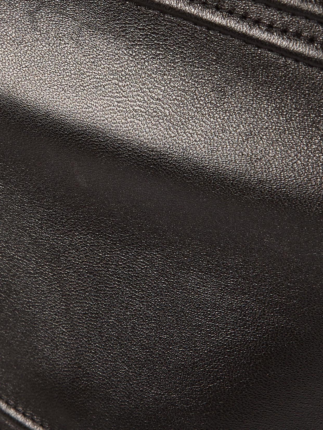 Alaïa Cropped Strapless Leather Top
