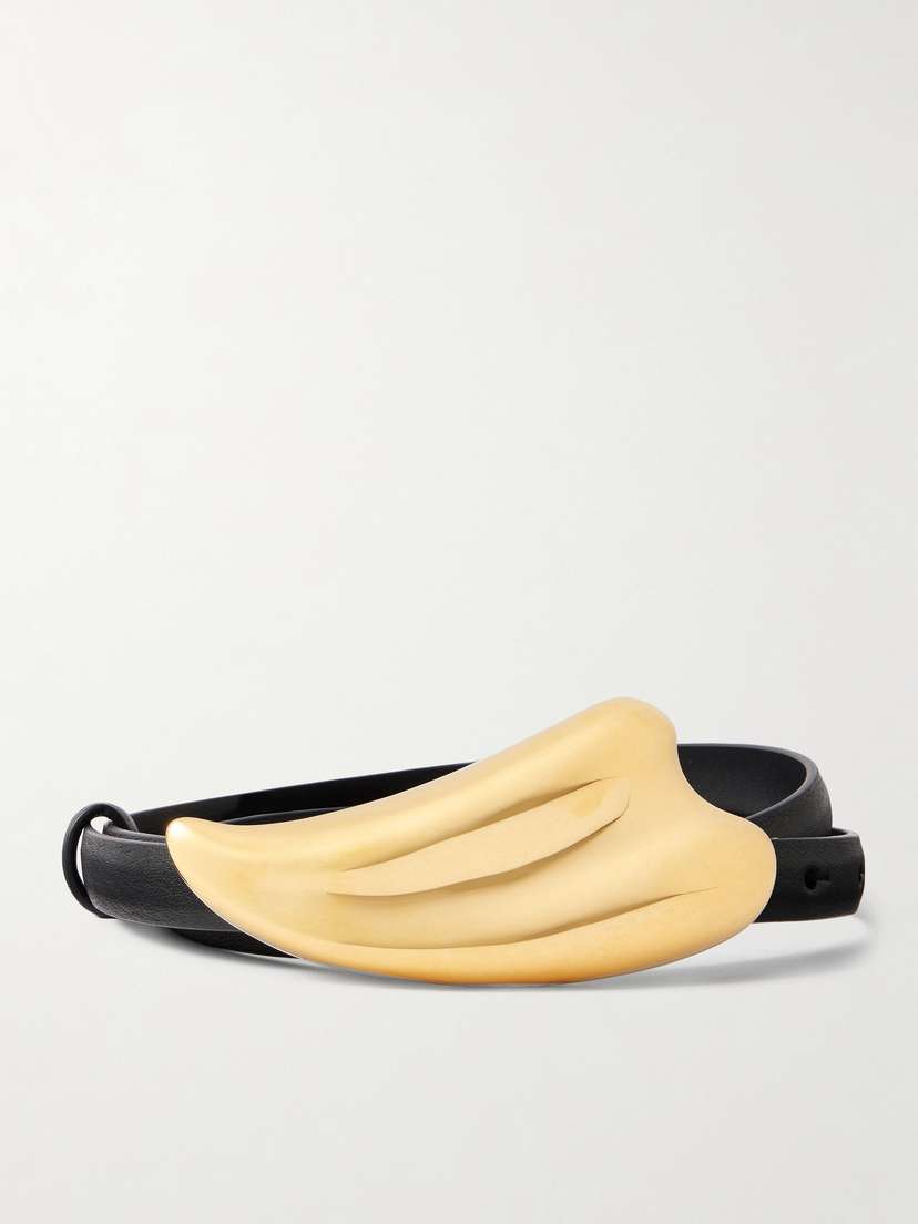 Tom Ford Liza Textured-leather Belt