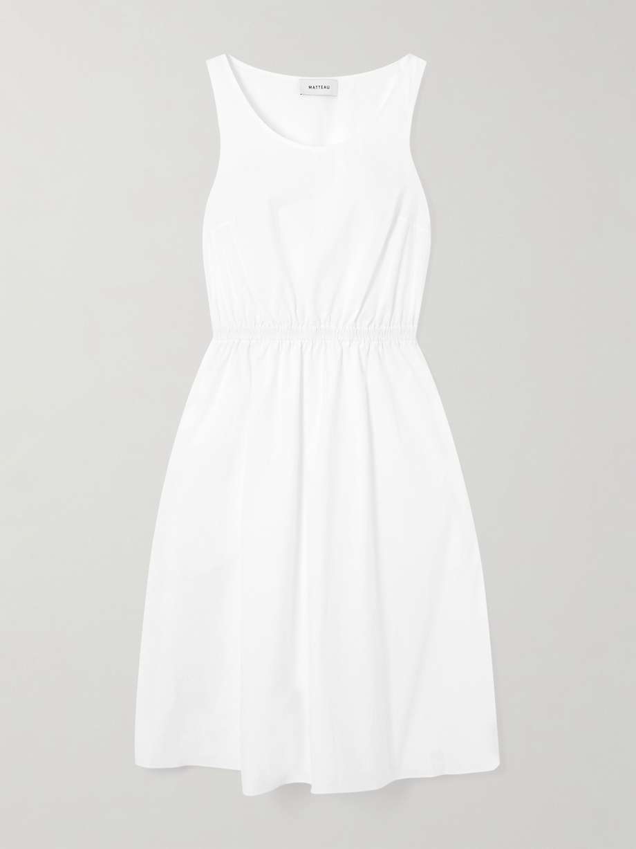 organic cotton-poplin dress