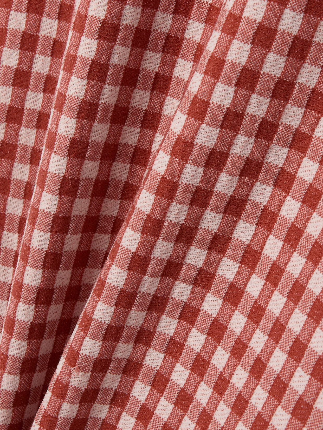 Alaïa Off-the-shoulder Checked Stretch-knit Midi Dress