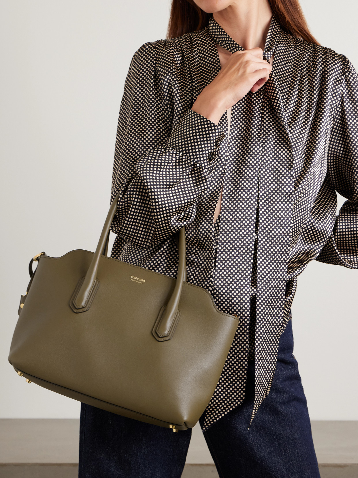 Tom Ford Medium Leather Tote