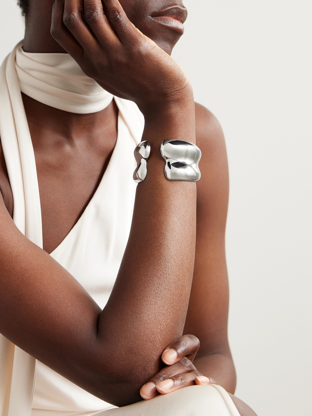 Tom Ford Liza Silver-tone Cuff