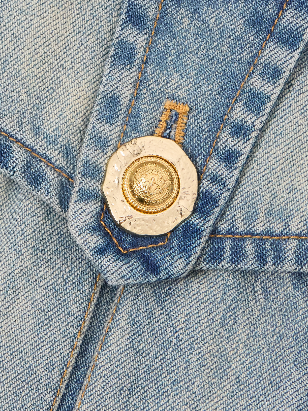 Belted Denim Mini