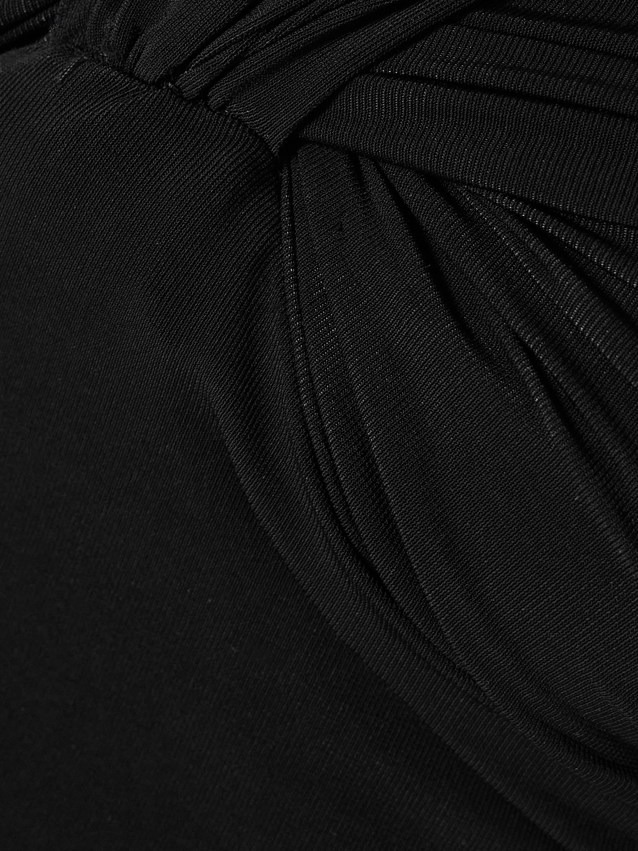 Isabel Marant Mylenia One-shoulder Gathered Stretch-jersey Mini Dress In Blue