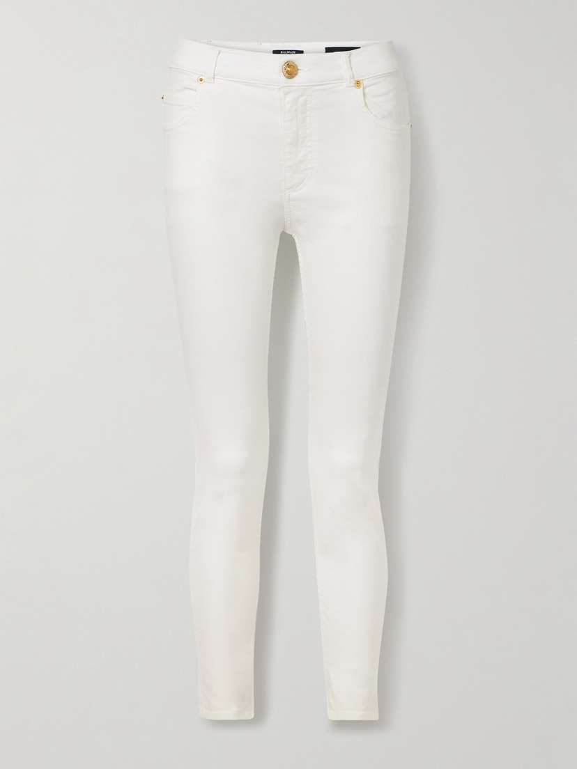 Balmain High-rise Skinny Jeans