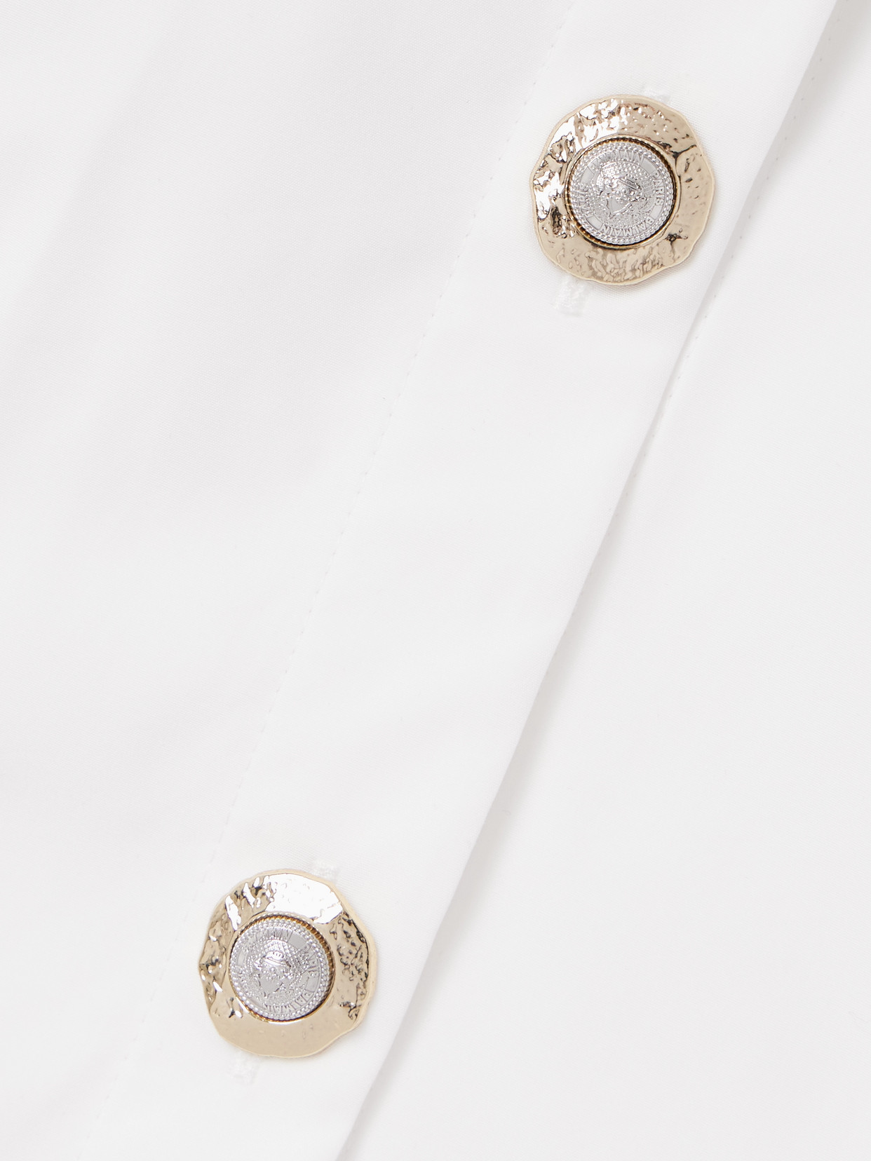 Balmain Pleated Cotton-poplin Halterneck Mini Dress