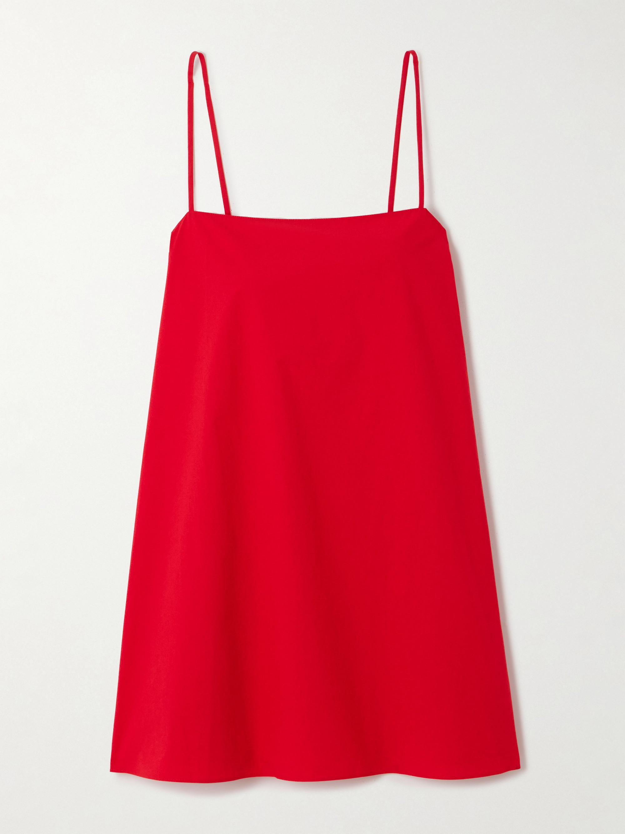 Matteau - Cami organic cotton-poplin mini dress | Plush
