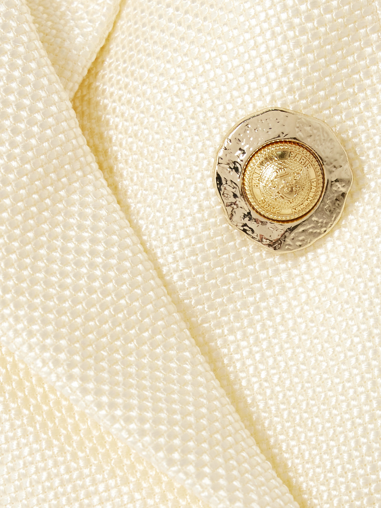 Balmain Button-embellished Jacquard Vest