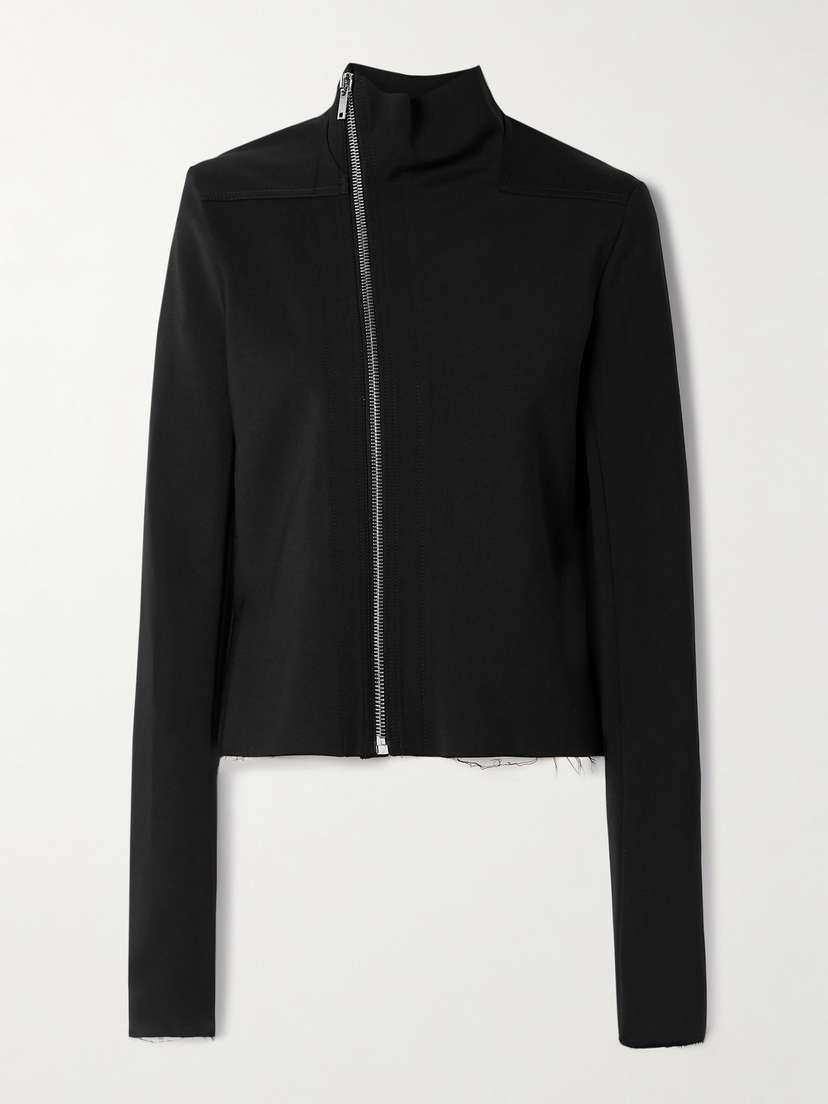 Rick Owens Gary Wool-blend Biker Jacket