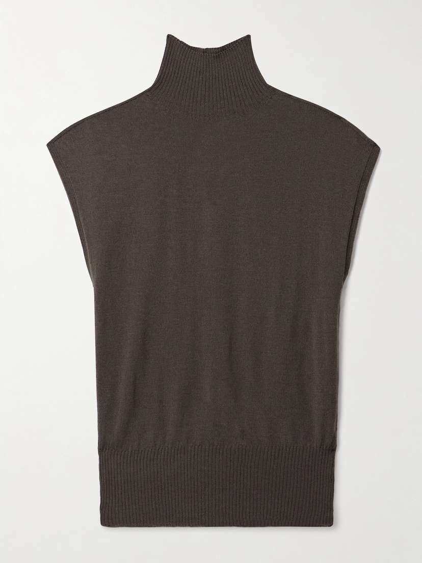 Rick Owens Wool Turtleneck Sweater