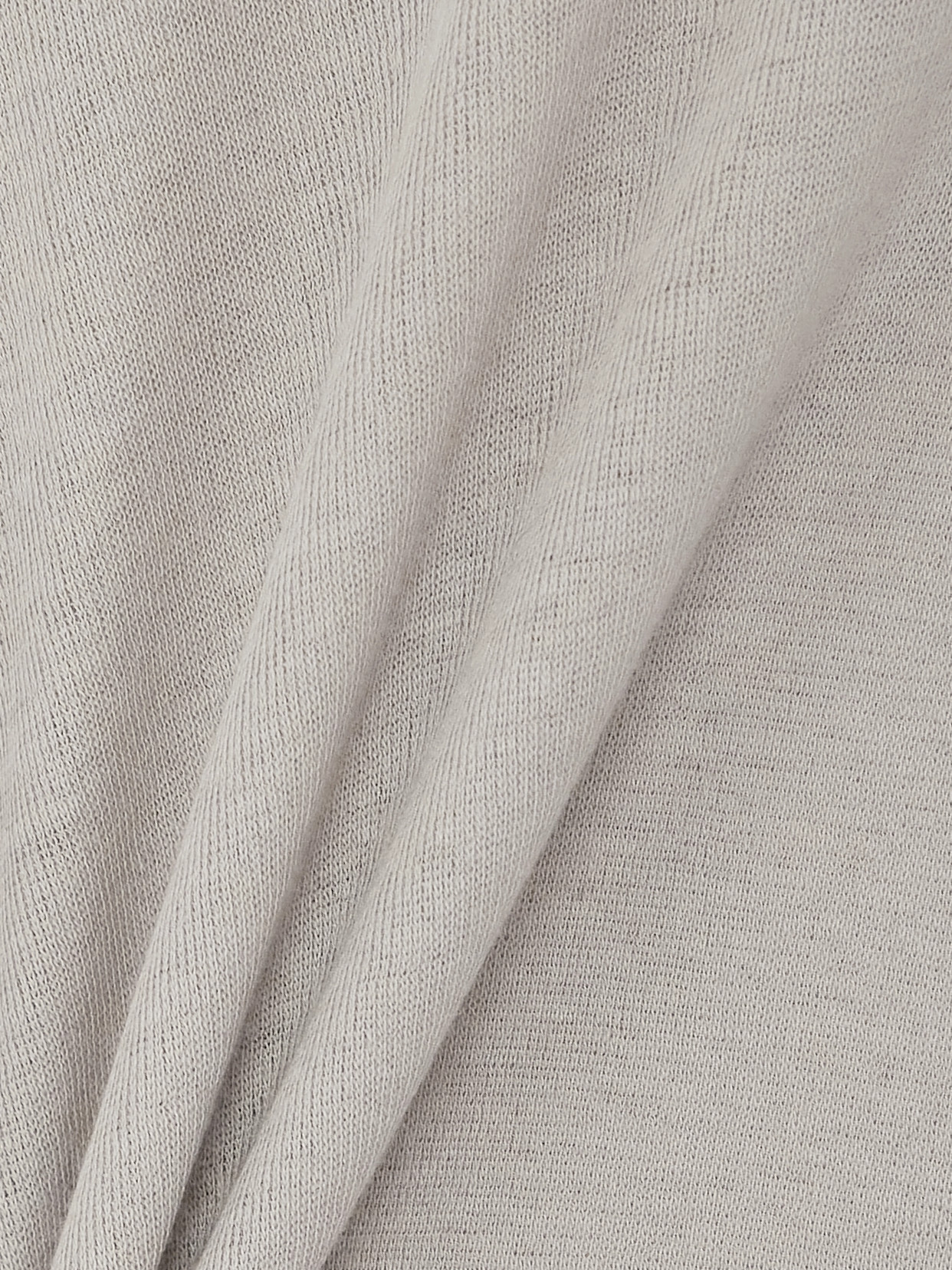 Rick Owens Cotton-jersey T-shirt In Gray