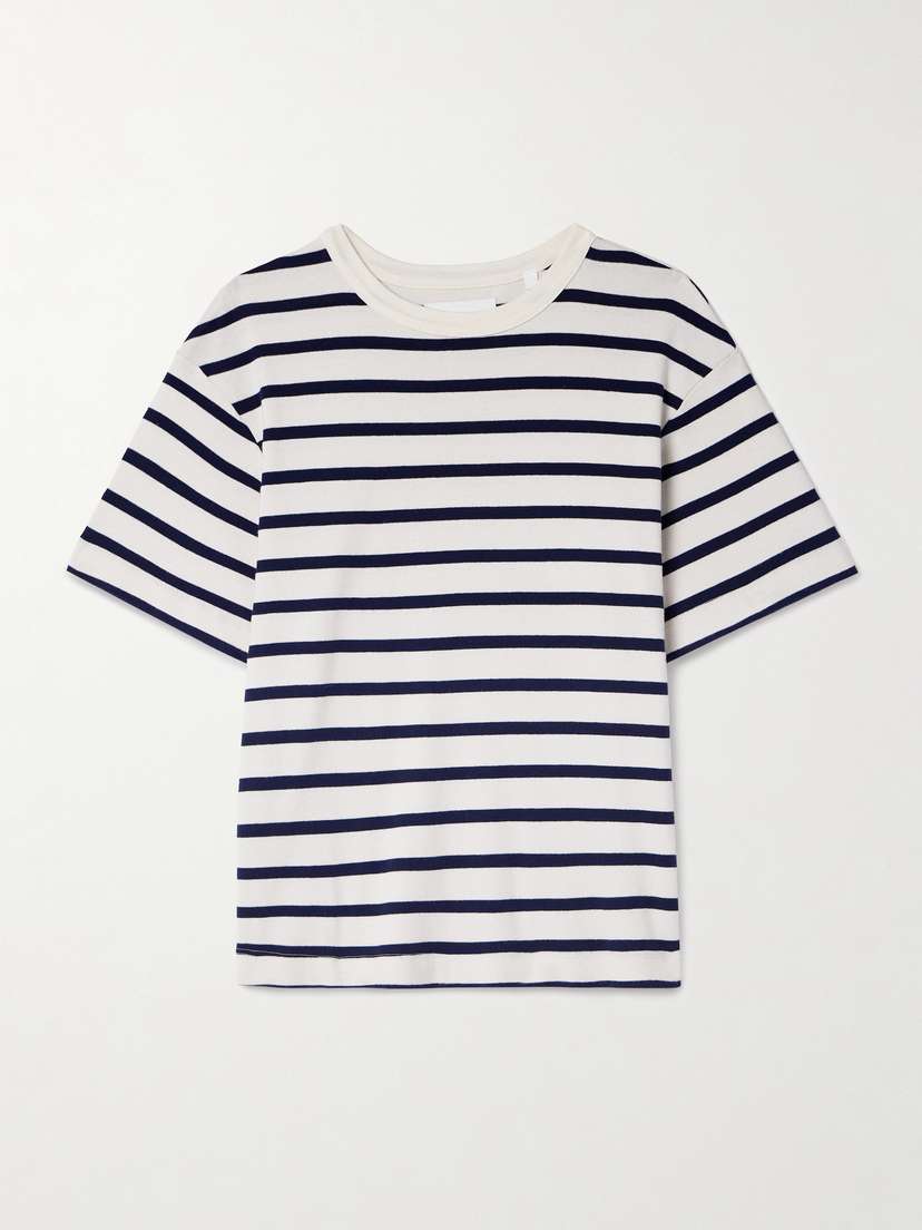 Citizens of Humanity Goldie Striped Cotton-blend Jersey T-shirt