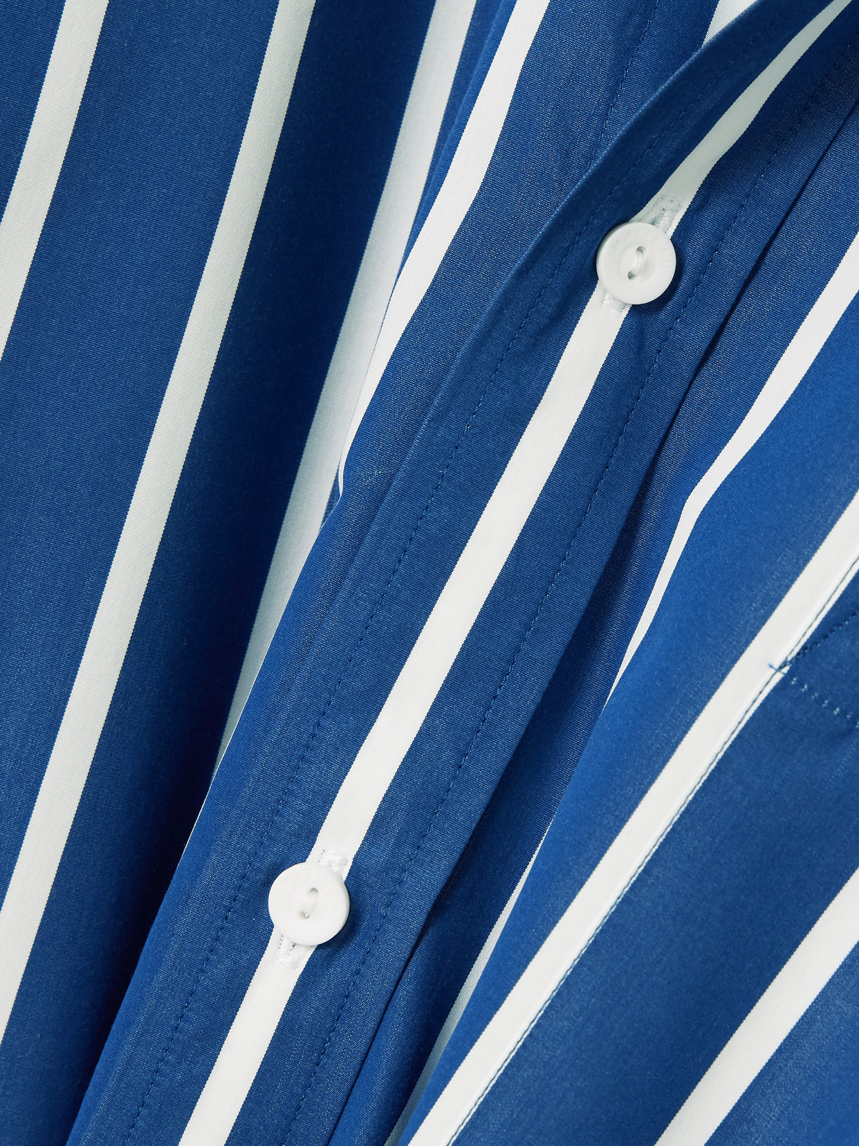 Striped Cotton-Poplin Shirt
