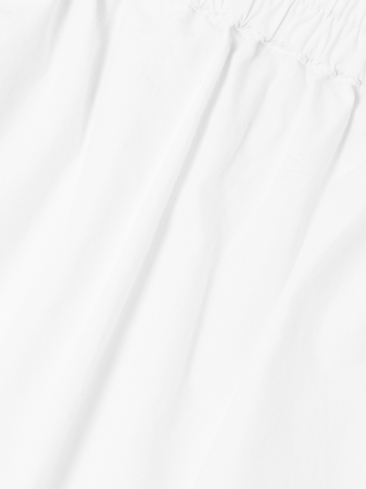 Matteau Organic Cotton-poplin Shorts In White