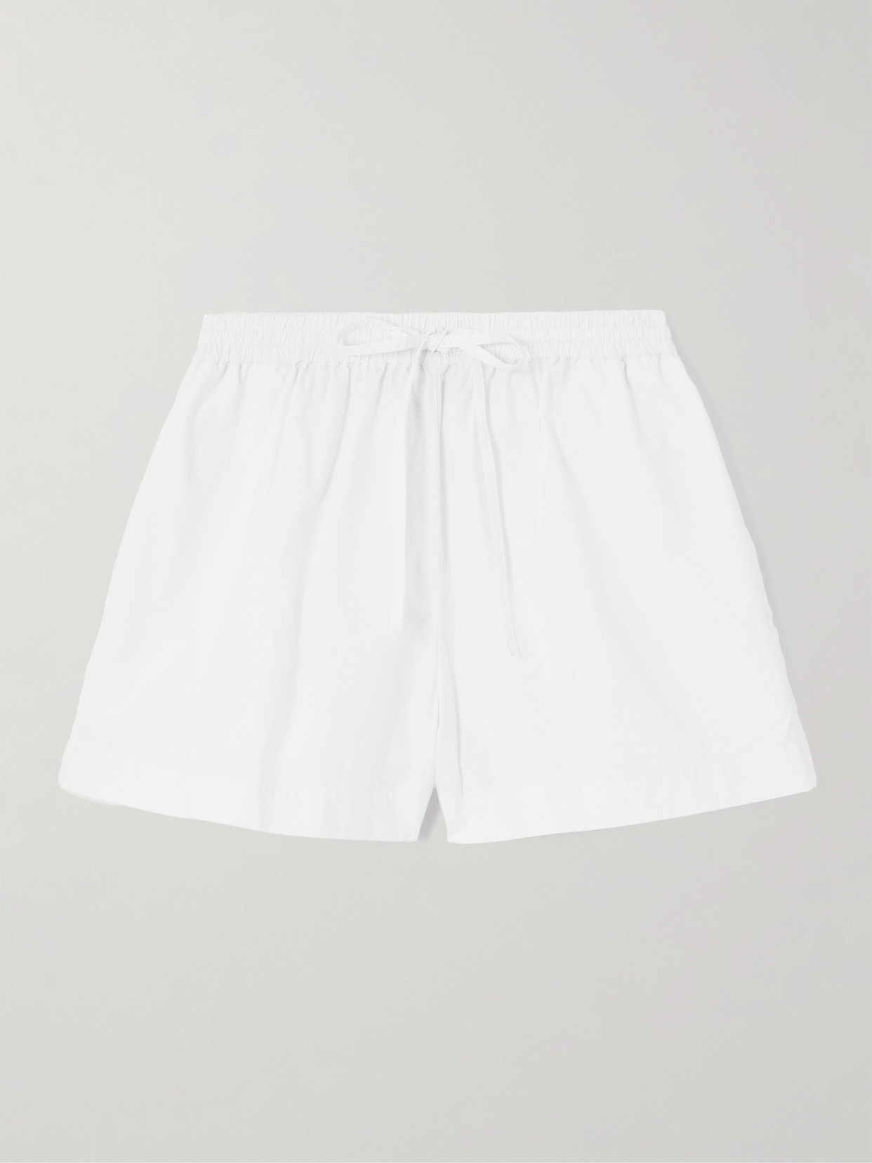 Matteau - Organic Cotton-poplin Shorts - White