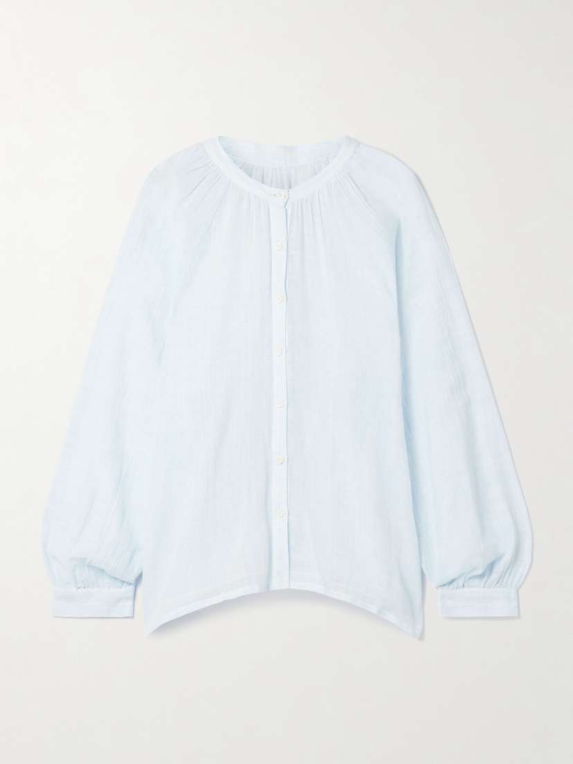Lemlem Mita Cotton-gauze Blouse