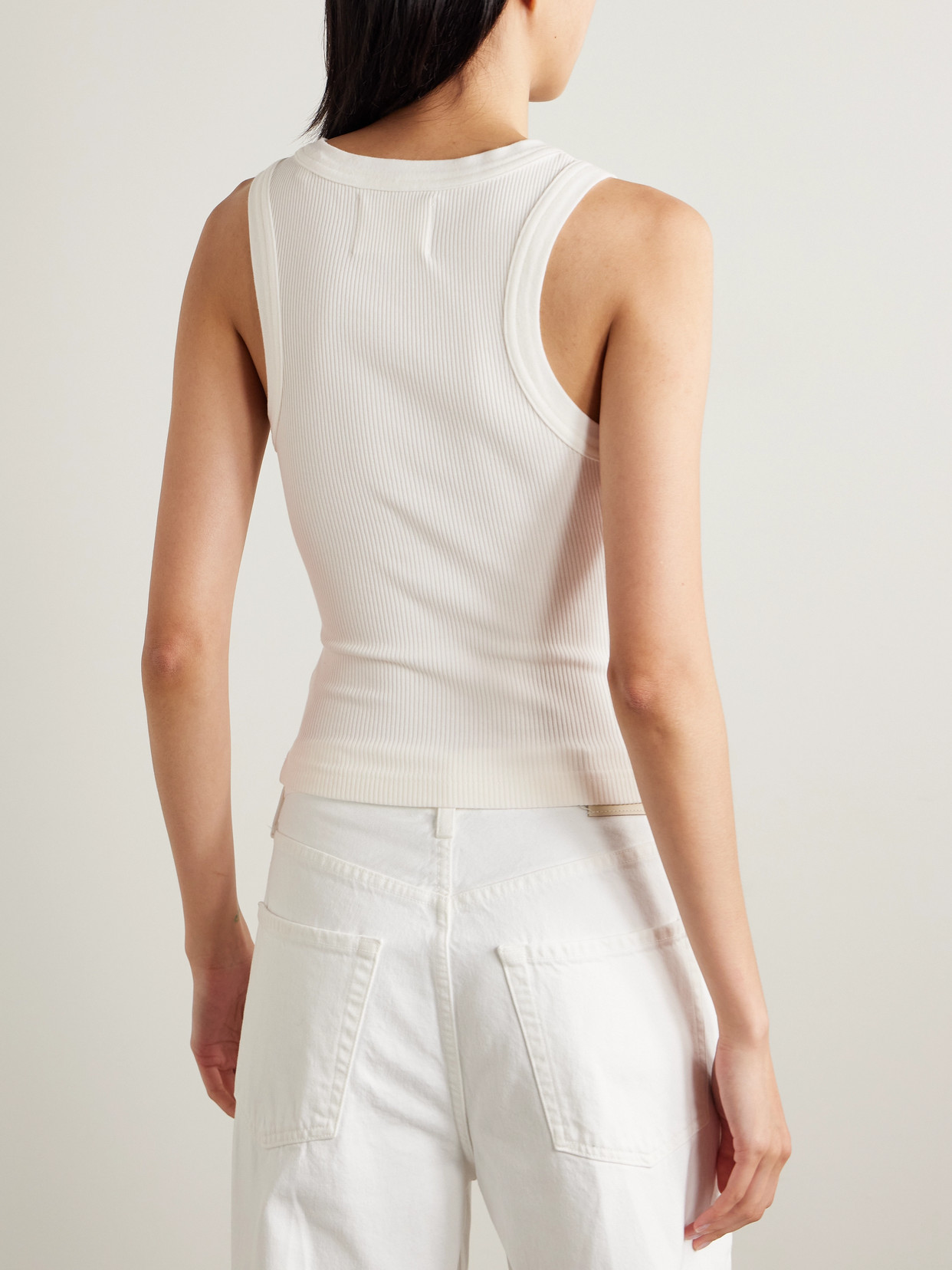 CITIZENS OF HUMANITY CARALYN RIBBED JERSEY TANK