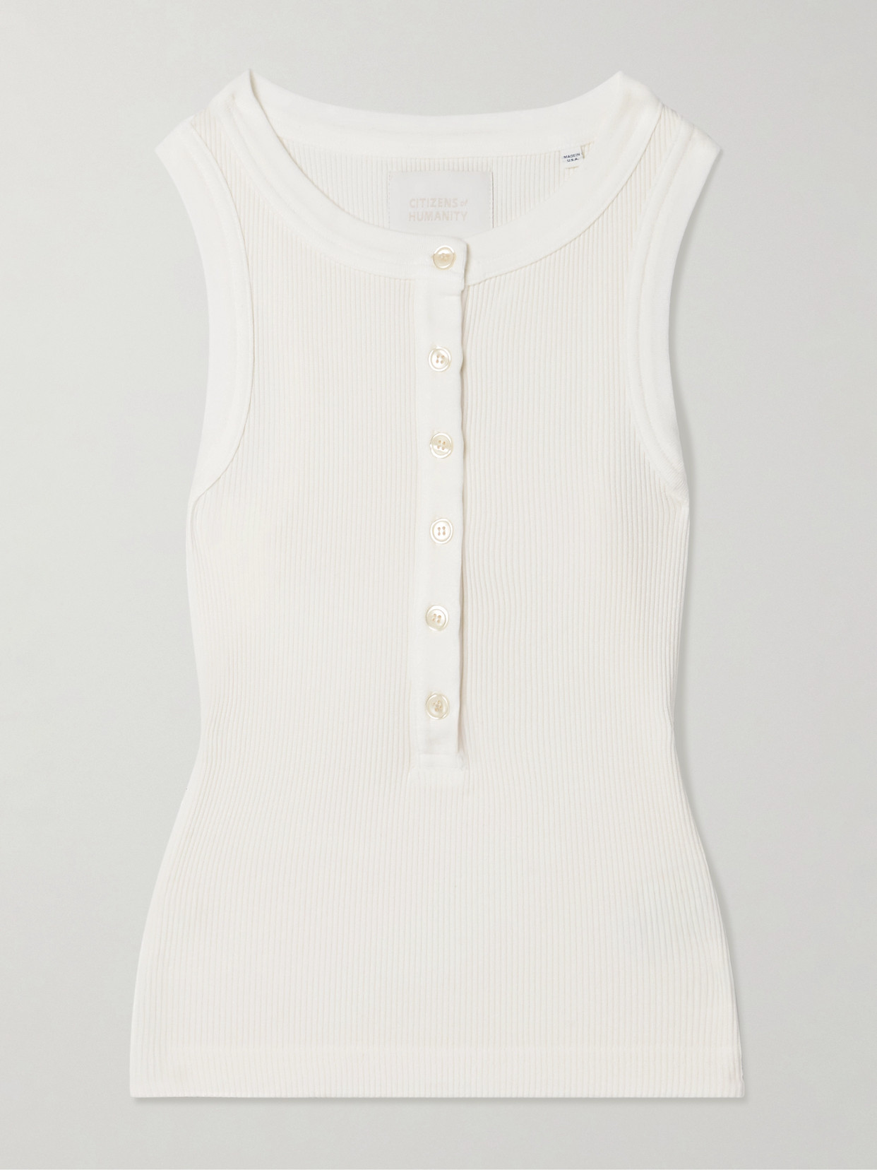 Citizens Of Humanity Caralyn Ribbed Jersey Tank