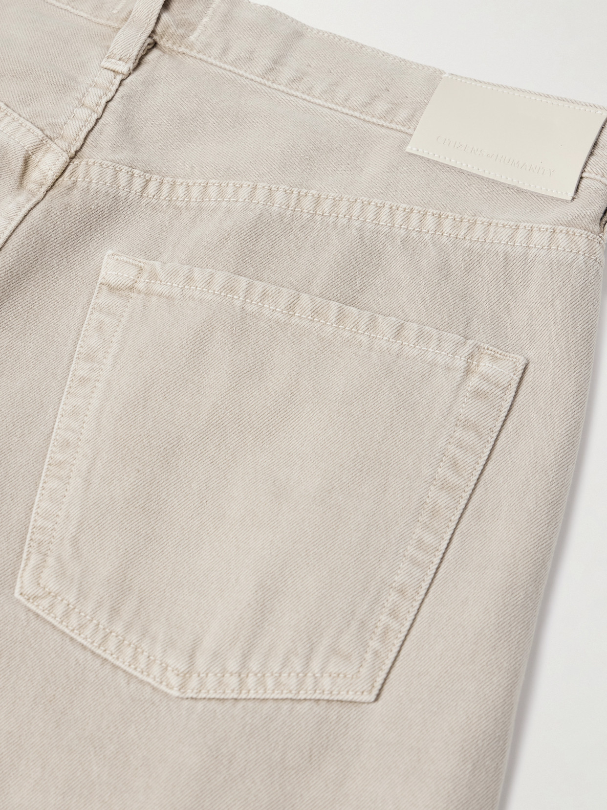 Citizen Of Humanity Brynn Drawstring Rigid Low-rise Wide-leg Jeans