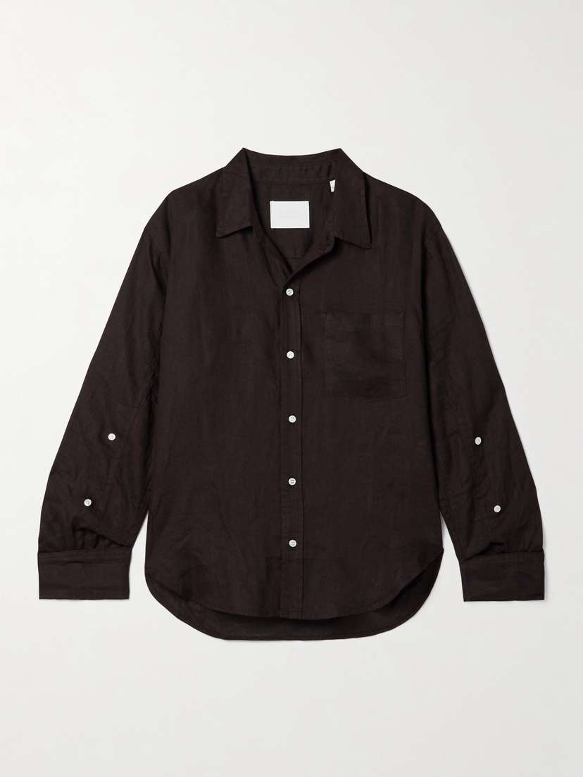 Citizens of Humanity Kayla Shrunken Linen Shirt