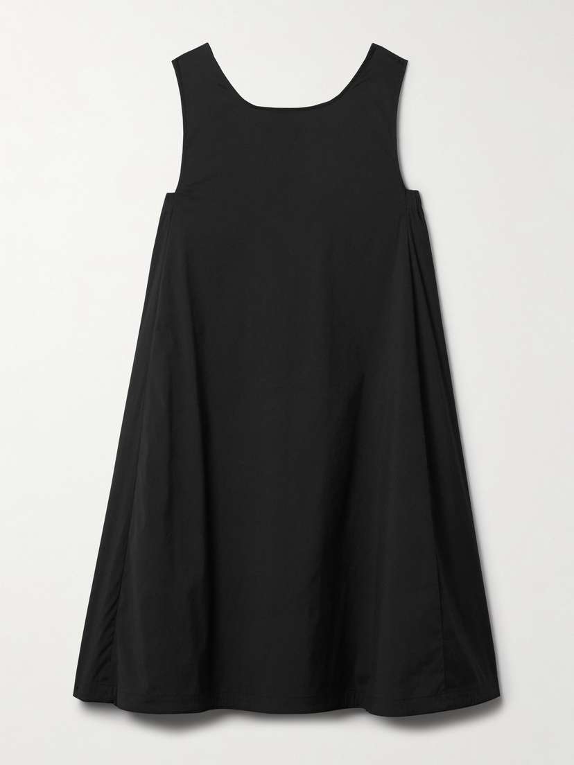 Max Mara Campale Cotton-blend Poplin Mini Dress