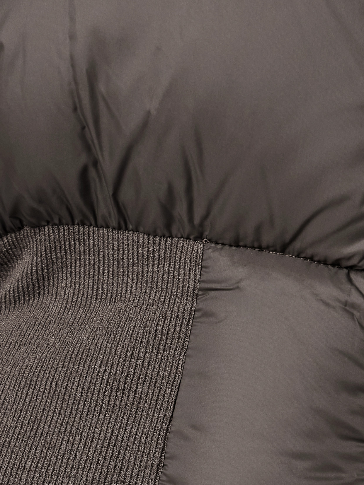 Rick Owens Hooded Quilted Recycled-shell Down Jacket In Brown
