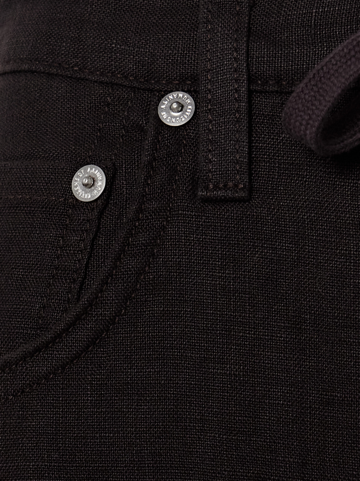 Citizens Of Humanity Black Gaucho Vintage Wide Leg Jeans