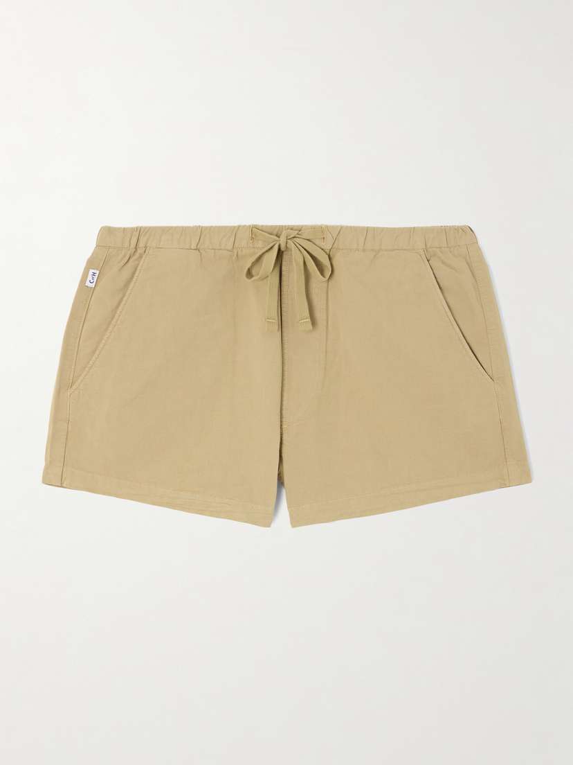 Citizens of Humanity Este Cotton And Linen-blend Shorts
