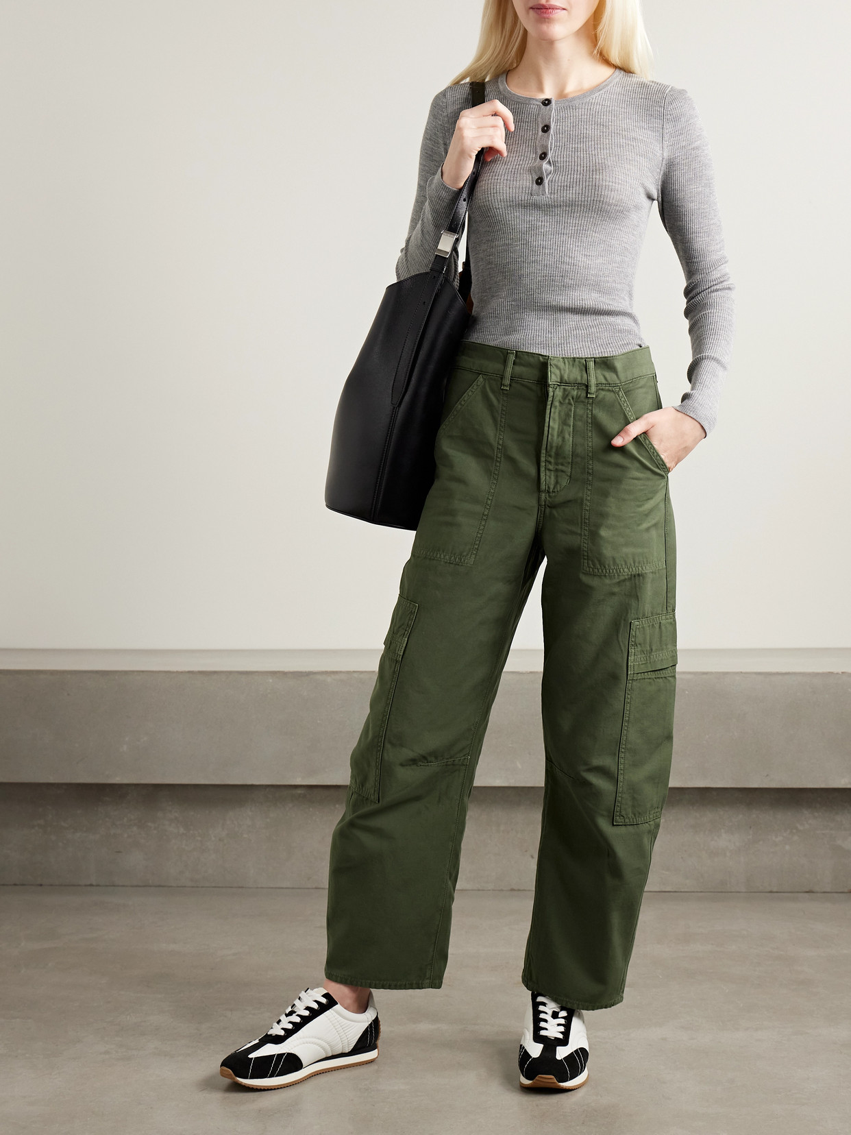 Citizens Of Humanity Marcelle Straight Twill Cargo Pants