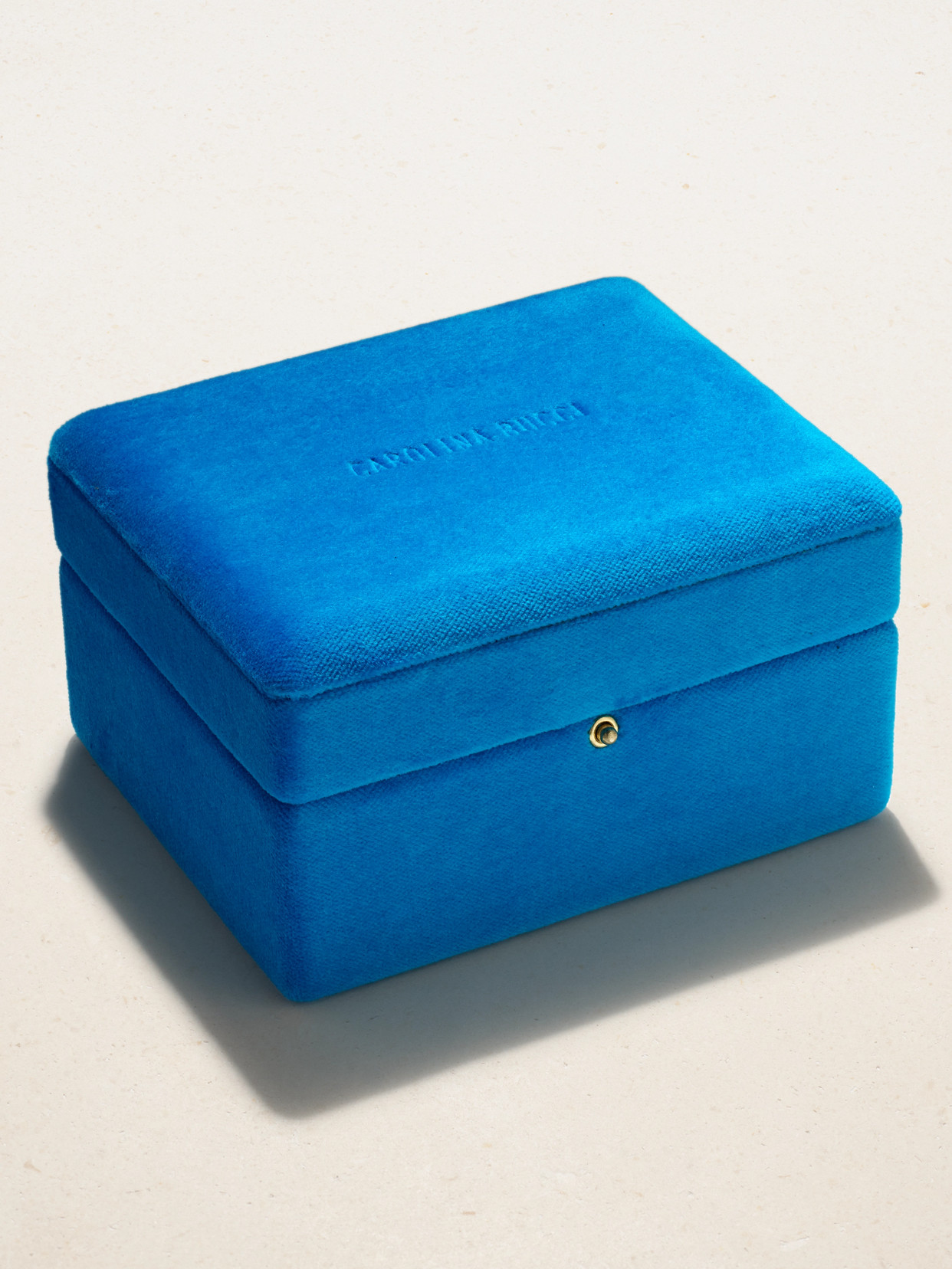 CAROLINA BUCCI DOWNTOWN 18-KARAT GOLD LAPIS LAZULI RING