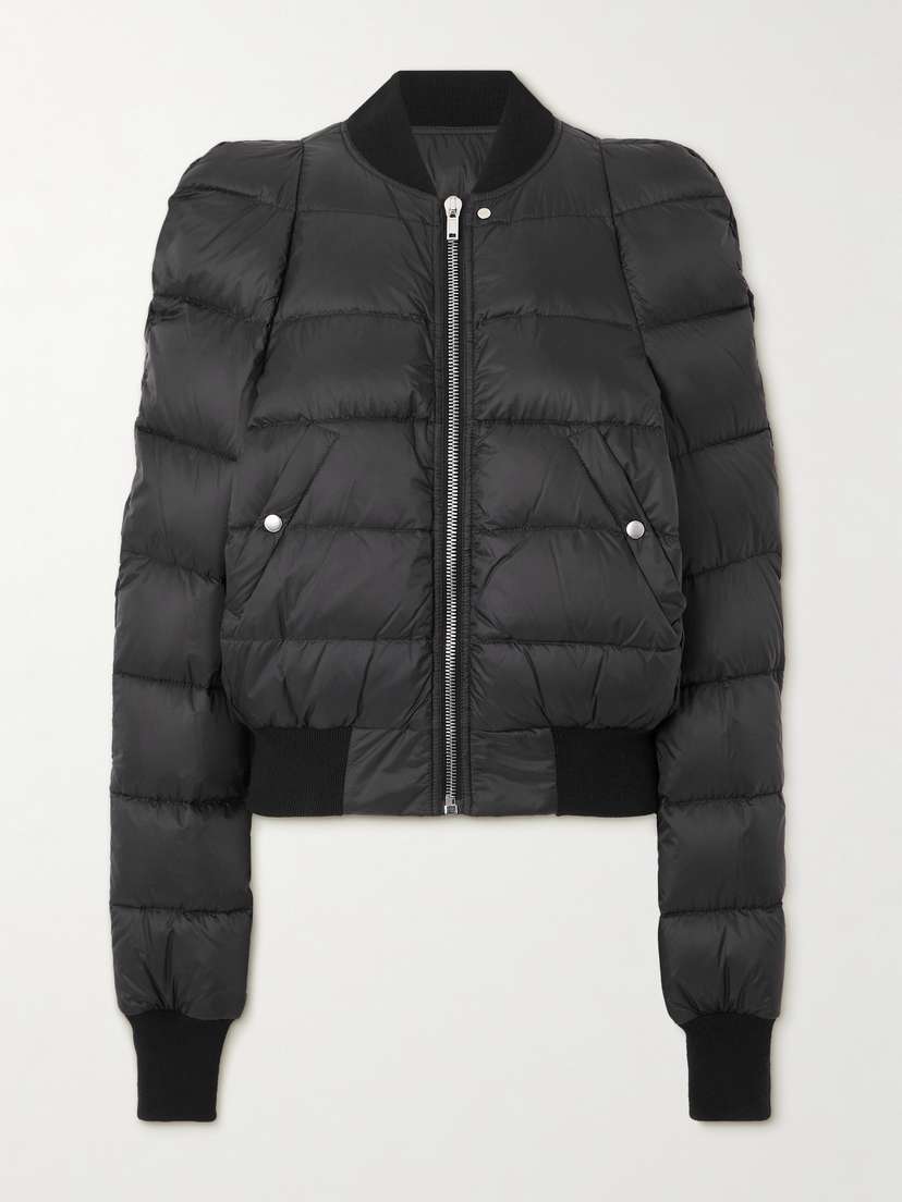Rick Owens Padded Shell Bomber Jacket