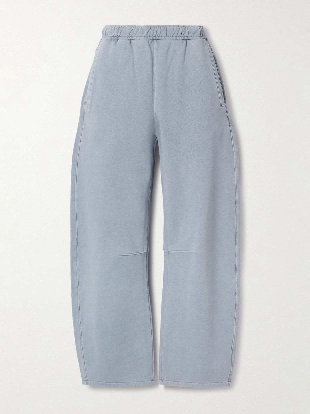 Citizens Of Humanity Miro Cotton-jersey Barrel-leg Track Trousers