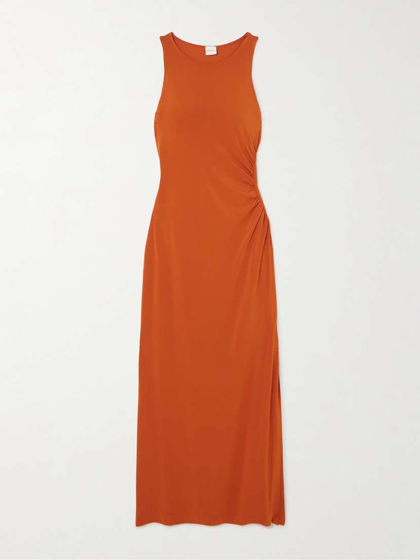 Max Mara Caro Cutout Stretch-jersey Midi Dress