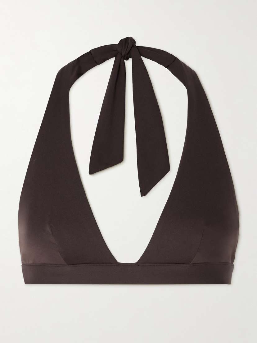 Max Mara — Ariella halterneck bikini top