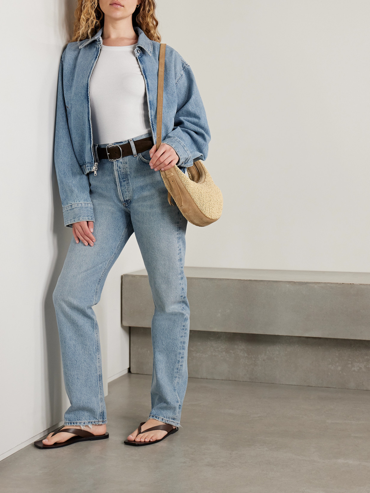 AGOLDE NILE DENIM JACKET