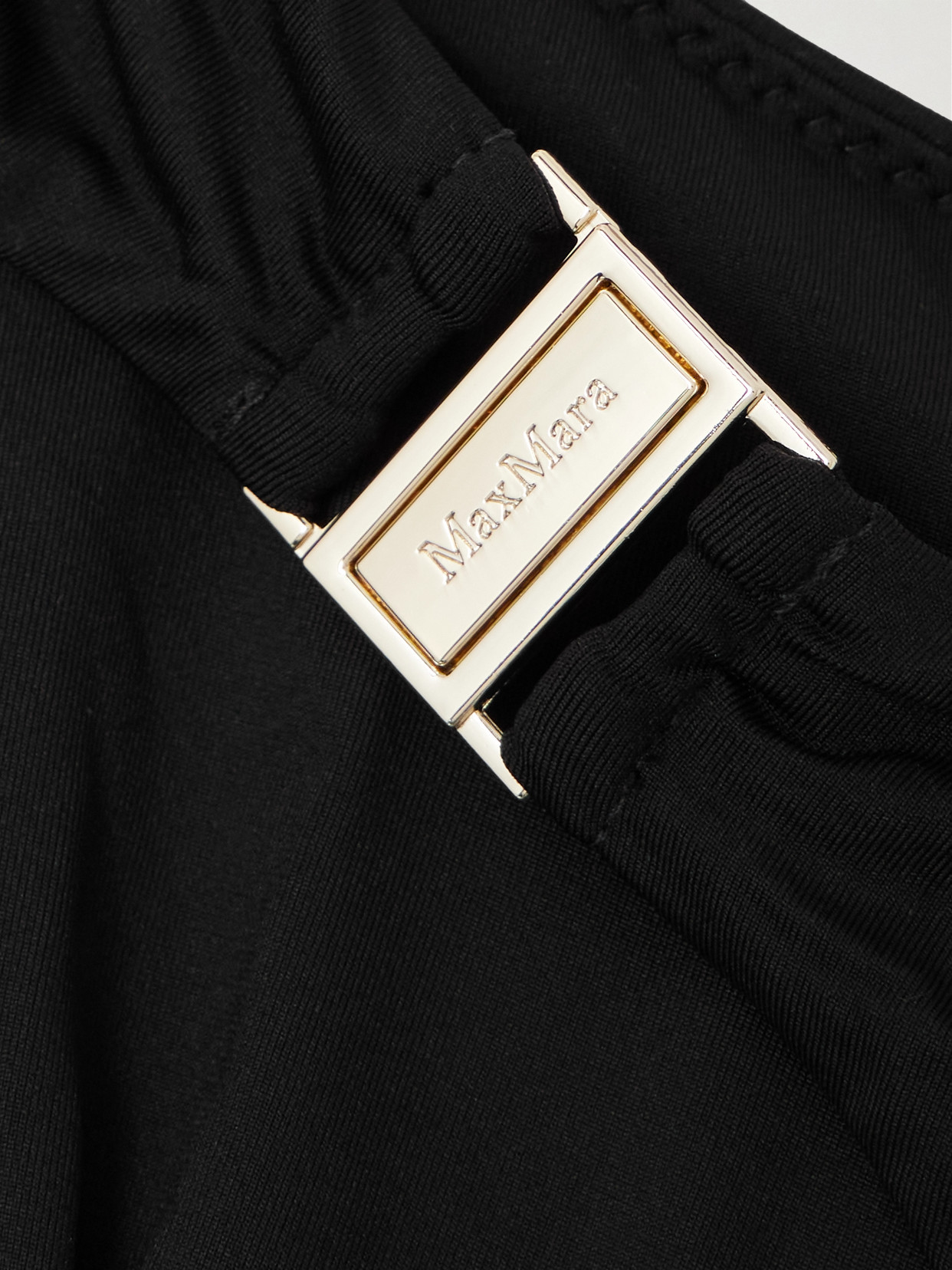 Shop Max Mara Catarina Swimsuit In Black