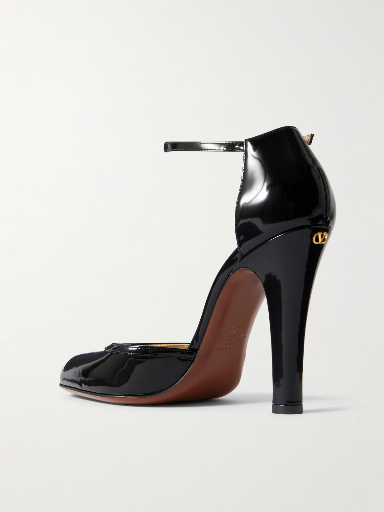 Valentino Hi Dolly Patent-leather Pumps
