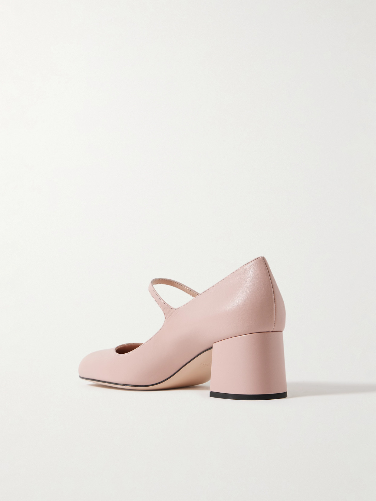 Valentino 55 Embellished Leather Mary Jane Pumps In Pink