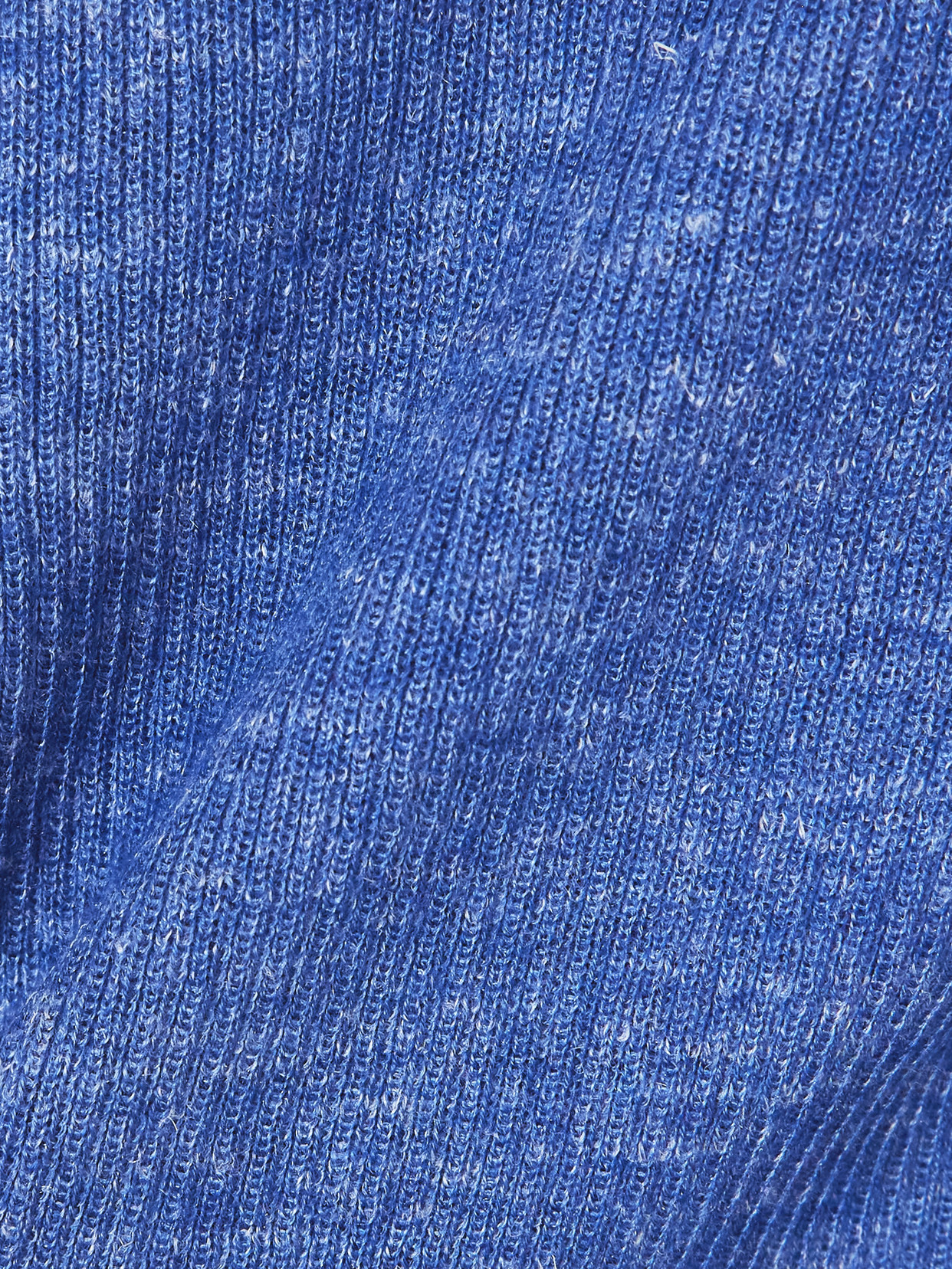 Gabriela Hearst Aiste Ribbed Cashmere, Silk And Hemp-blend Cardigan In Blue