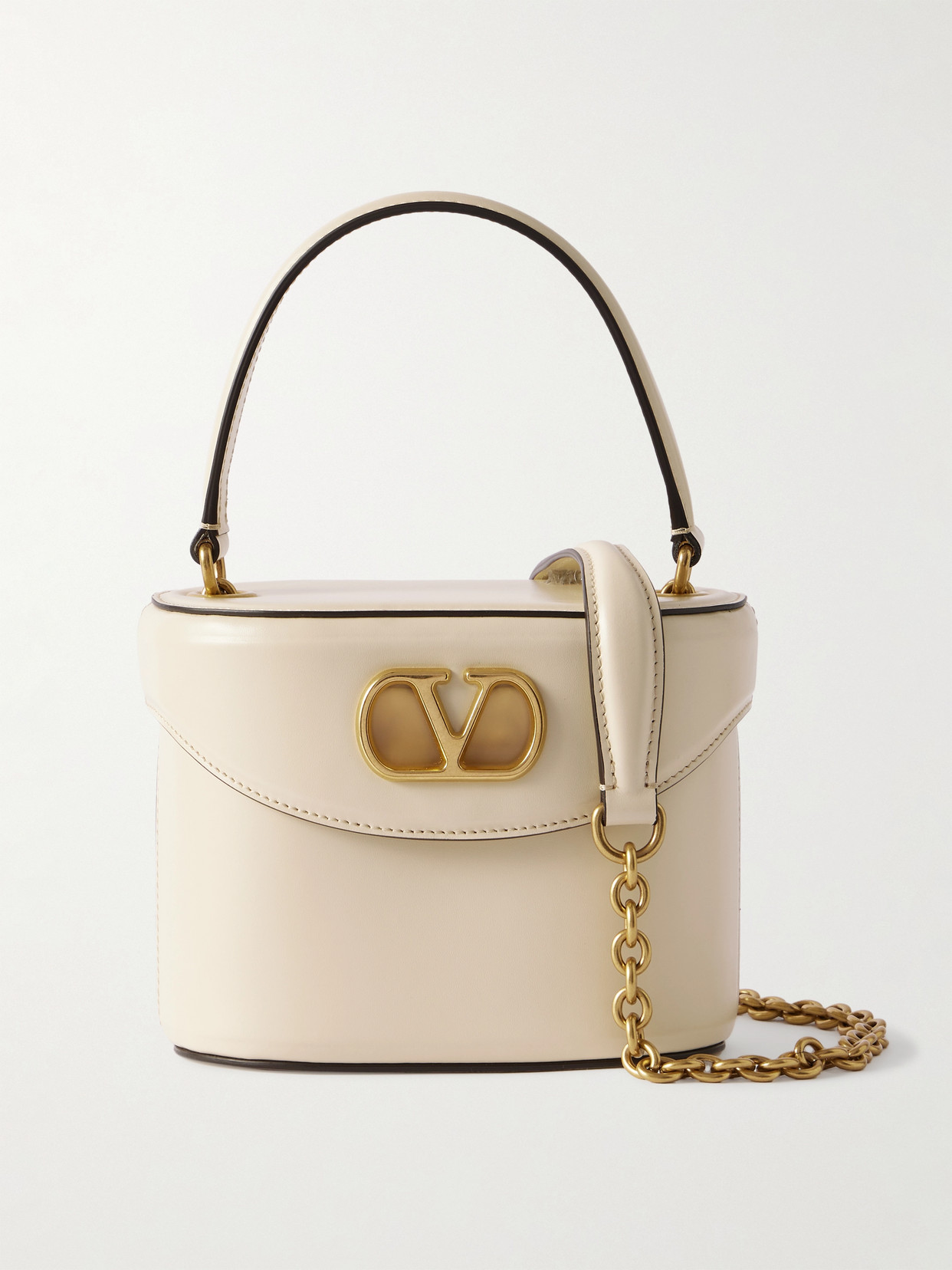 Valentino Garavani Vain Leather Shoulder Bag