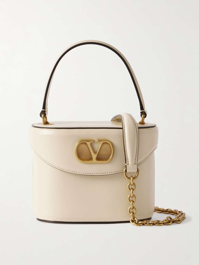 Valentino Garavani Vain Leather Shoulder Bag
