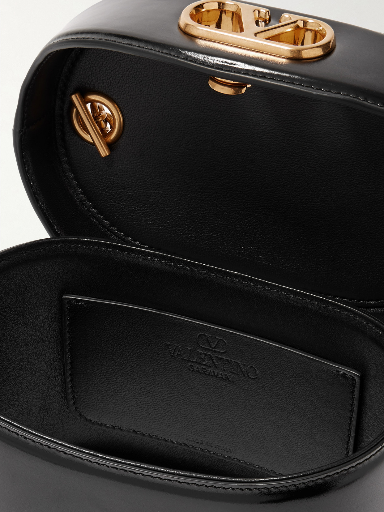 Valentino Vain Leather Shoulder Bag